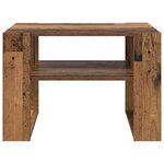 vidaXL Table basse Bois ancien 66 x 49 5 x 45 cm Bois d'ingénierie