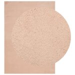 vidaXL Tapis HUARTE à poils courts doux lavable rouge clair 160x230 cm