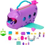 Mattel HWP19 - Polly Pocket - Avion chaton transformable