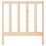 vidaXL Tête de lit 106x4x100 cm Bois massif de pin