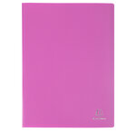 Protège-documents En Polypropylène 5/10e Opak Pochettes Cristal 40 Vues - A4 - Couleurs Assorties - X 20 - Exacompta
