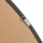 Miroir mural asymétrique 80 x 58 cm noir mat 03_0007902