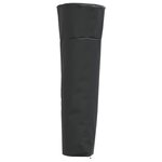 vidaXL Housse de chauffage en forme de pyramide noir 86x47x241 cm