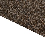 vidaXL Rouleau de liège en caoutchouc 100x1000 cm 2 mm