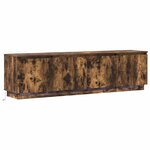 vidaXL Meuble TV Chêne fumé 180 x 38 x 49 cm Bois d'ingénierie