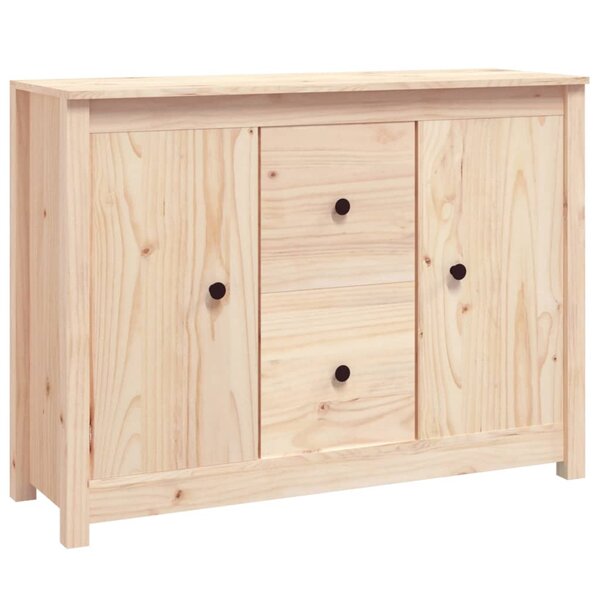 vidaXL Buffet 100x35x74 cm Bois massif de pin