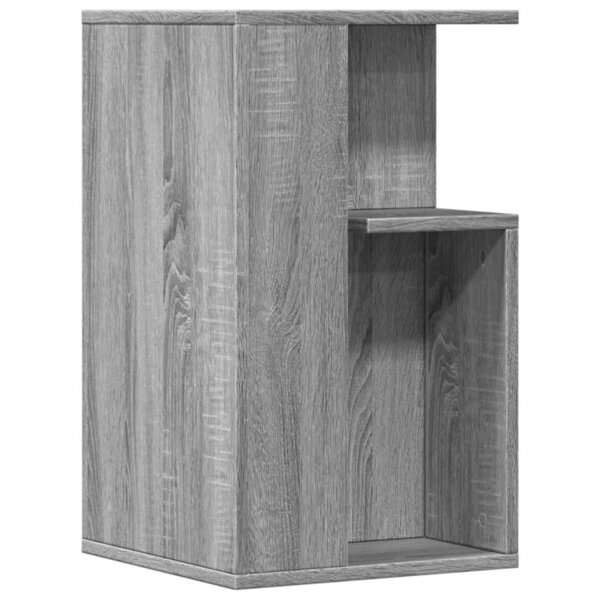 vidaXL Table d'appoint sonoma gris 35x35x60 cm bois d'ingénierie