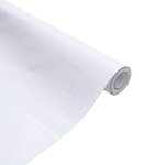 vidaXL Film pour fenêtre dépoli gris 45x500cm PVC