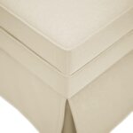 vidaXL Fauteuil long avec traversin et accoudoir droit rose lin