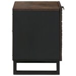 vidaXL Table de chevet 40 x 33 5 x 46 cm - En bois de mangue massif