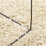 vidaXL Tapis shaggy PAMPLONA poils longs moderne doré Ø 280 cm