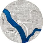 Pièce de monnaie en Argent 20 Dollars g 93.3 (3 oz) Millésime 2025 Tiffany Art WASHINGTON (PRÉCOMMANDE)