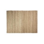 Tapis en jute naturelle uni jarod 200 x 140 cm