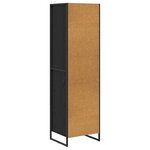 vidaXL Bibliothèque Chêne noir 43 x 36 x 150.5 cm Bois d'ingénierie
