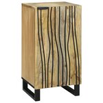 vidaXL Buffet 40x33.5x75 cm en bois de manguier massif