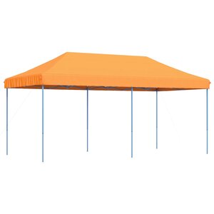 vidaXL Tente de fête 292 x 580 x 315 cm Orange Tissu Oxford