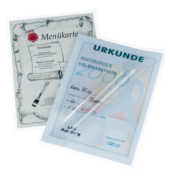 Pqt de 100 Films pour plastifieuse à chaud DIN A6 125µ Brillant HAMA