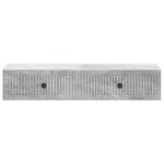 vidaXL Table d'appoint murale Gris béton 87 5 x 34 5 x 17 cm