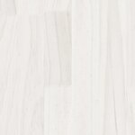 vidaXL Armoire haute Blanc 40x30x210 cm Bois de pin solide