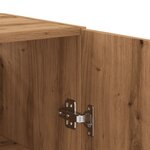 vidaXL Armoire murale chêne artisanal 69 5x34x90 cm bois d'ingénierie