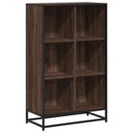 vidaXL Bibliothèque chêne marron 65 5x33x107 5 cm bois d'ingénierie