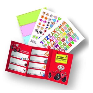 BIG 800056486 - Plaque d'immatriculation pour Bobby-Car