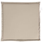 vidaXL Coussins de siège de jardin lot de 6 taupe 45x45x2 cm carré