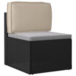 vidaXL Coussin pour dossier de palette Taupe 60 x 40 x 12 cm