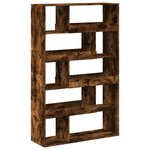vidaXL Bibliothèque chêne fumé 100x33x156 5 cm bois d'ingénierie