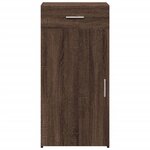 vidaXL Buffet chêne marron 45x42 5x93 cm bois d'ingénierie