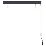 vidaXL Store roulant d'extérieur 120x250 cm Bleu et blanc
