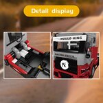 Mould King 24085 - Camion de course