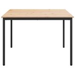 vidaXL Table de salle à manger / Table de repas Naturel