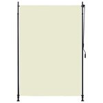vidaXL Store roulant d'extérieur 150 x 270 cm Crème