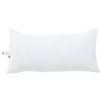 vidaXL Oreiller avec oreiller Blanc 61 x 41 x 20 cm Polyester