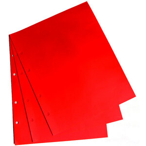 Intercalaires pour albums Caravelle / Galion. Couleur - Rouge