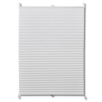 vidaXL Store plissé 60x100 cm Blanc