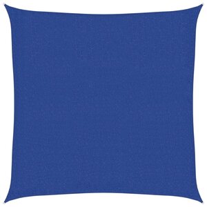 vidaXL Voile d'ombrage 160 g/m² Bleu 2 5x2 5 m PEHD
