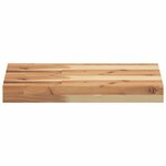 vidaXL Étagères flottantes 4 Pièces 60x30x4 cm acacia massif à l'huile