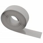 vidaXL Bordures de jardin 4 Pièces gris 10 m 20 cm polyéthylène