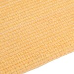 vidaXL Filet brise-vue sable 1 2x10 m PEHD 75 g/m²
