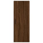 vidaXL Armoire murale chêne marron 34 5x34x90 cm