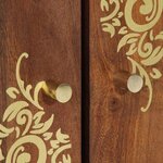 vidaXL Cabinet de Salle de Bain avec stockage Marron 62 x 33 x 58 cm