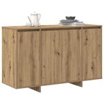 vidaXL Buffet chêne artisanal 120 x 41 x 75 cm Bois d'ingénierie