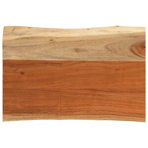 vidaXL Dessus de table 70x40x3 8 cm rectangulaire bois massif d'acacia