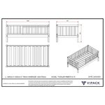 Lit simple Junior Gris 70 x 140