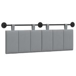 vidaXL Tête de lit suspendue Tissu