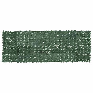 vidaXL Écran de balcon avec feuilles vert foncé 300x100 cm