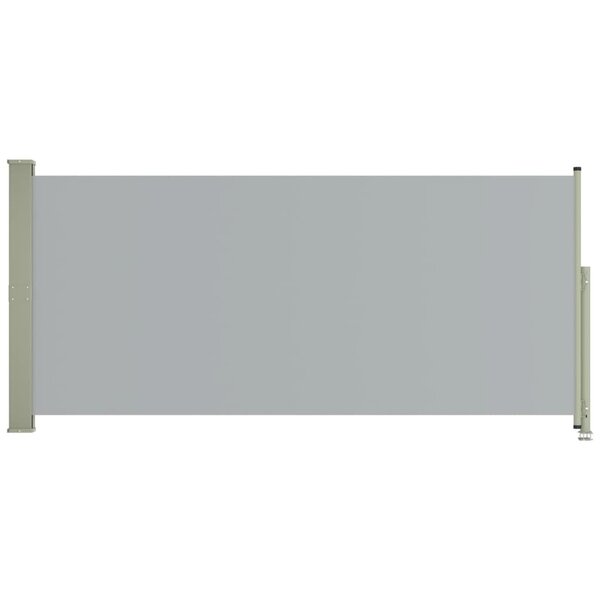 vidaXL Auvent latéral rétractable de patio 140x300 cm Gris