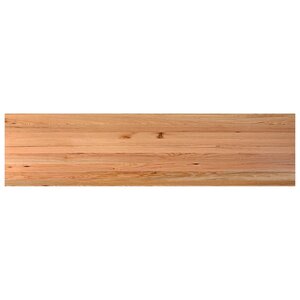 vidaXL Dessus de bureau marron clair bois chêne massif rectangulaire
